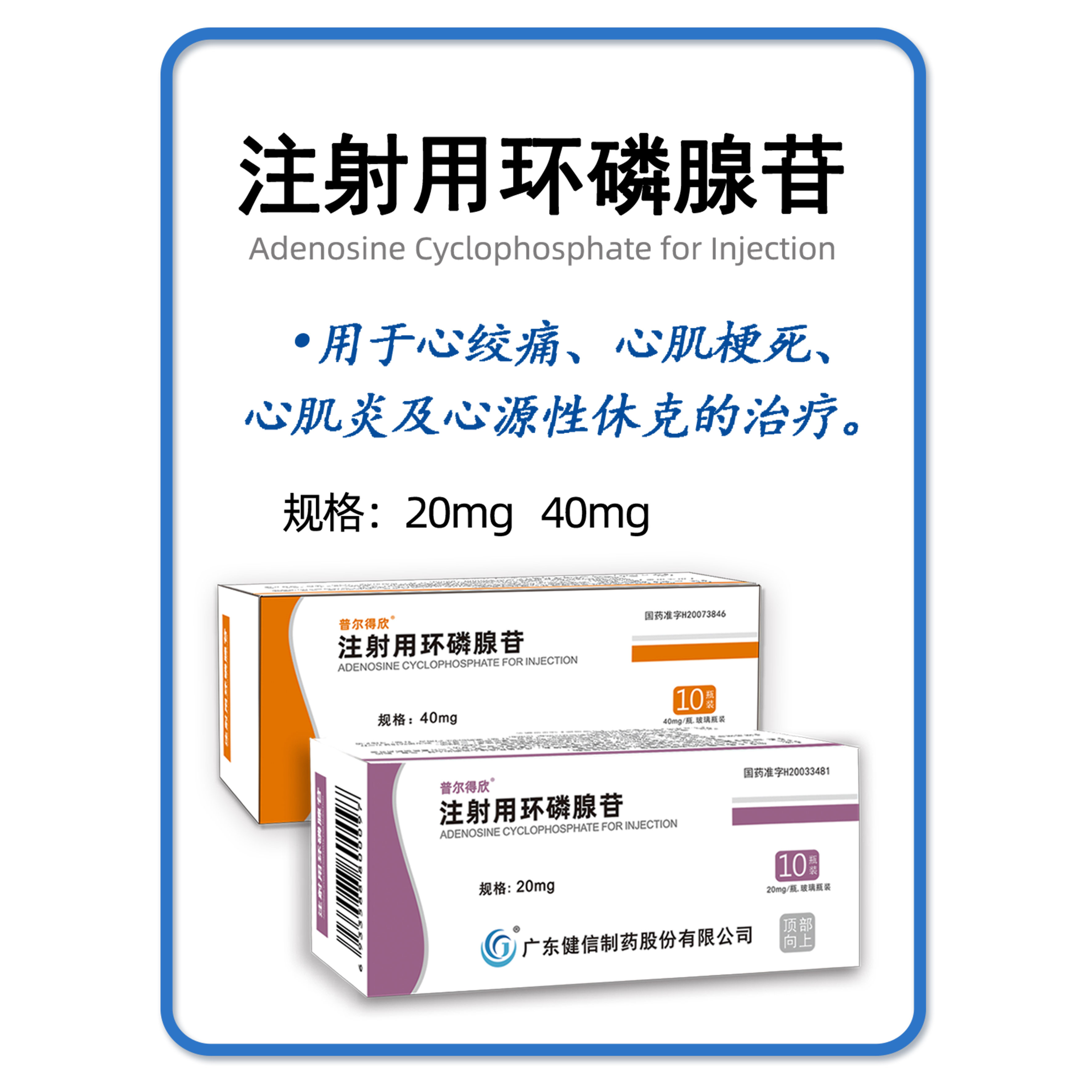 注射用環(huán)磷腺苷